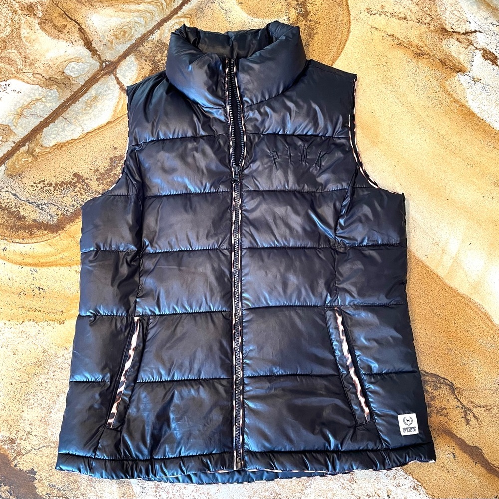 PINK Puff Vest